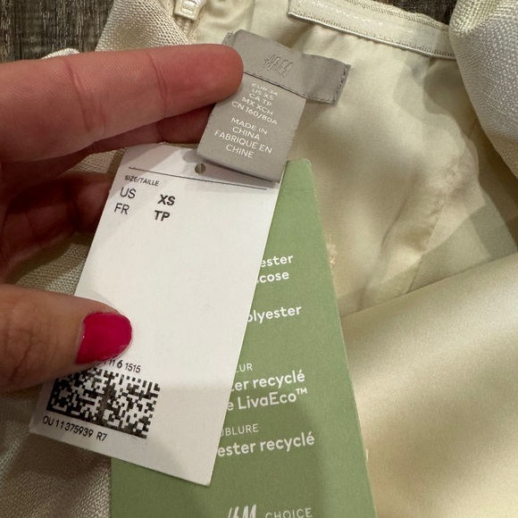 H&M BNWT Bustier Blouse - Picture 3 of 5